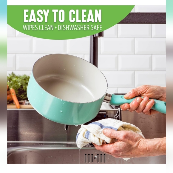 Green Life 1 qt Sauce Pan - Picture 3 of 3